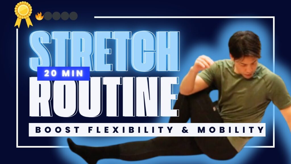 20 Easy Stretches for Flexibility & Mobility at Home | Full Body Routine | NAOKI