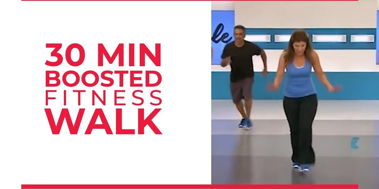 30 Minute Boosted Fitness Walk | Walk at Home