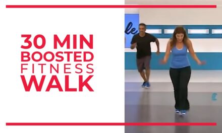 30 Minute Boosted Fitness Walk | Walk at Home
