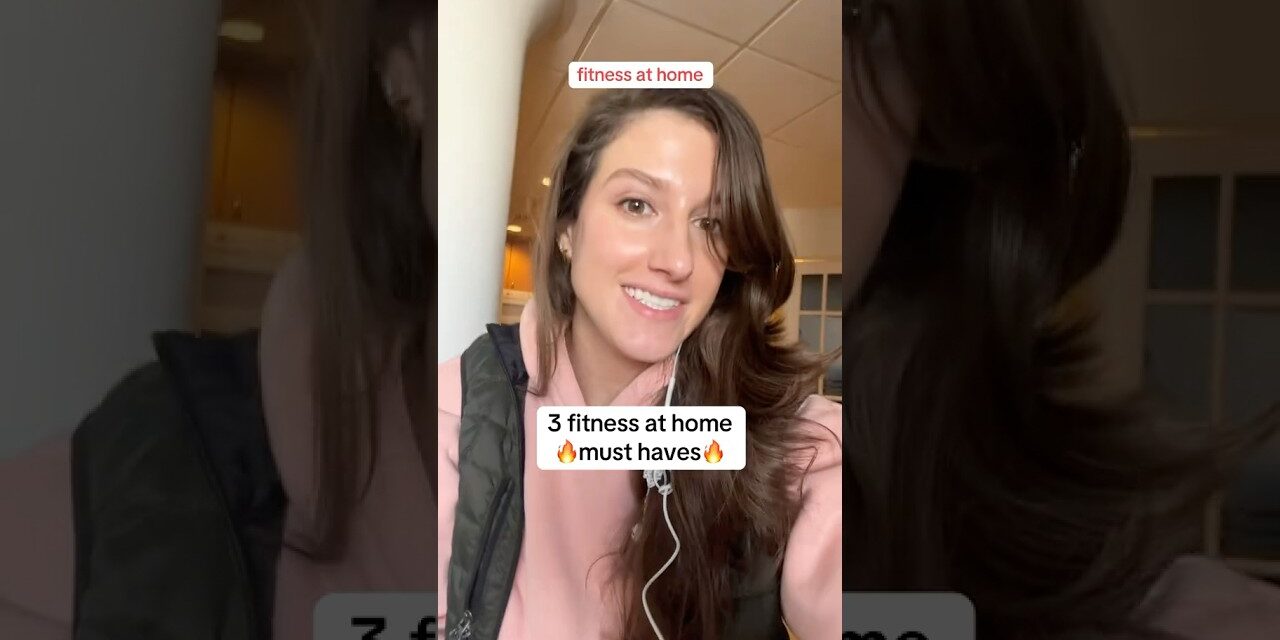 At home gym must haves #athomeworkout #gym