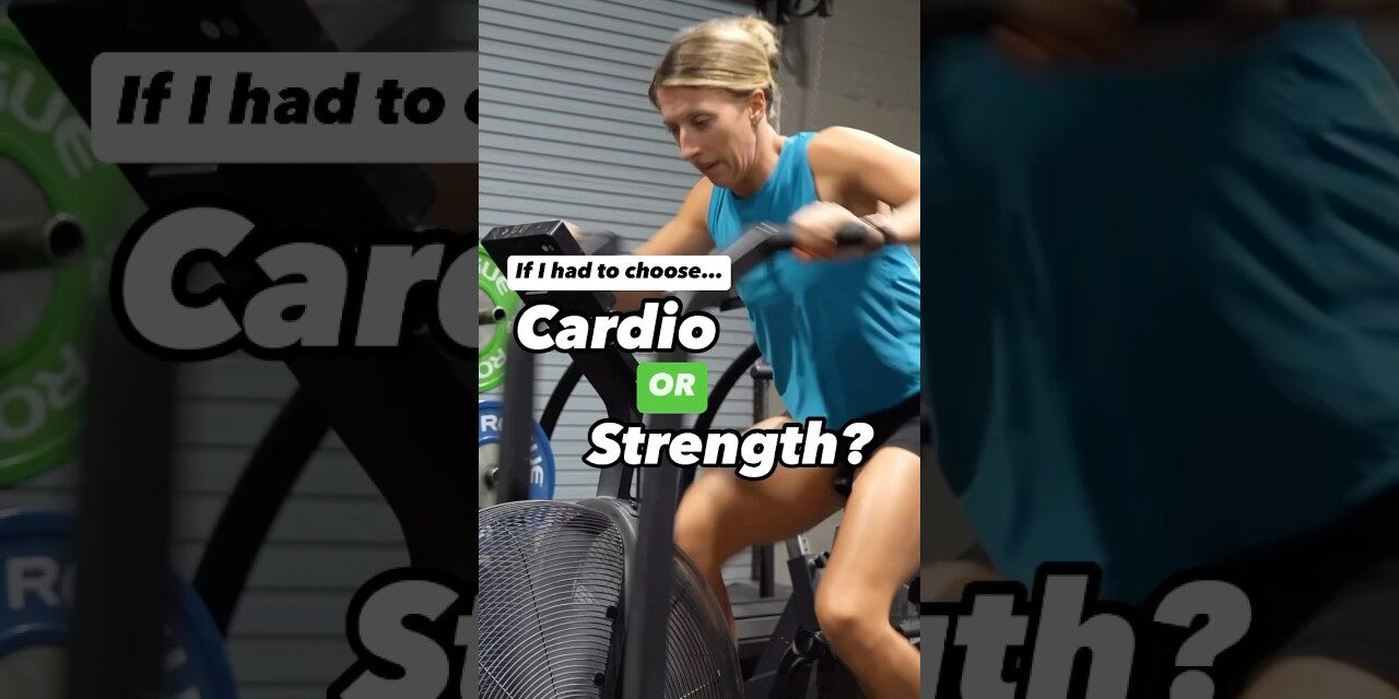 Cardio or strength training: what a physical therapist would choose