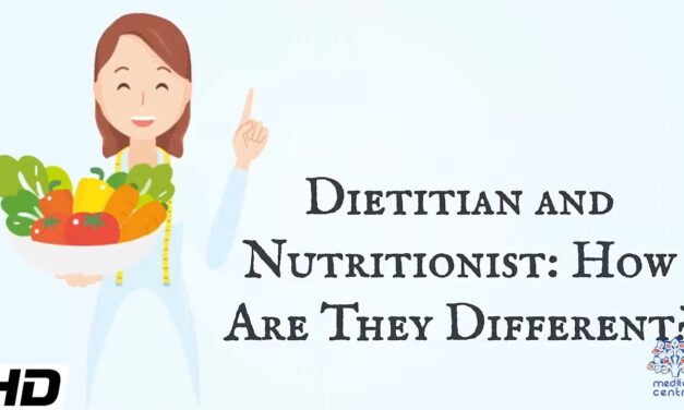 Dietitian And Nurtitionist: How Are They Different ?