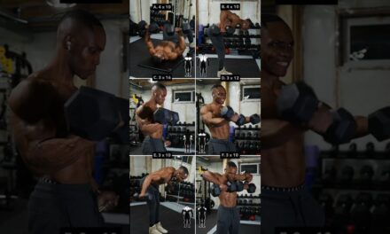 Dumbbell UPPERBODY Workout (No Bench) #1