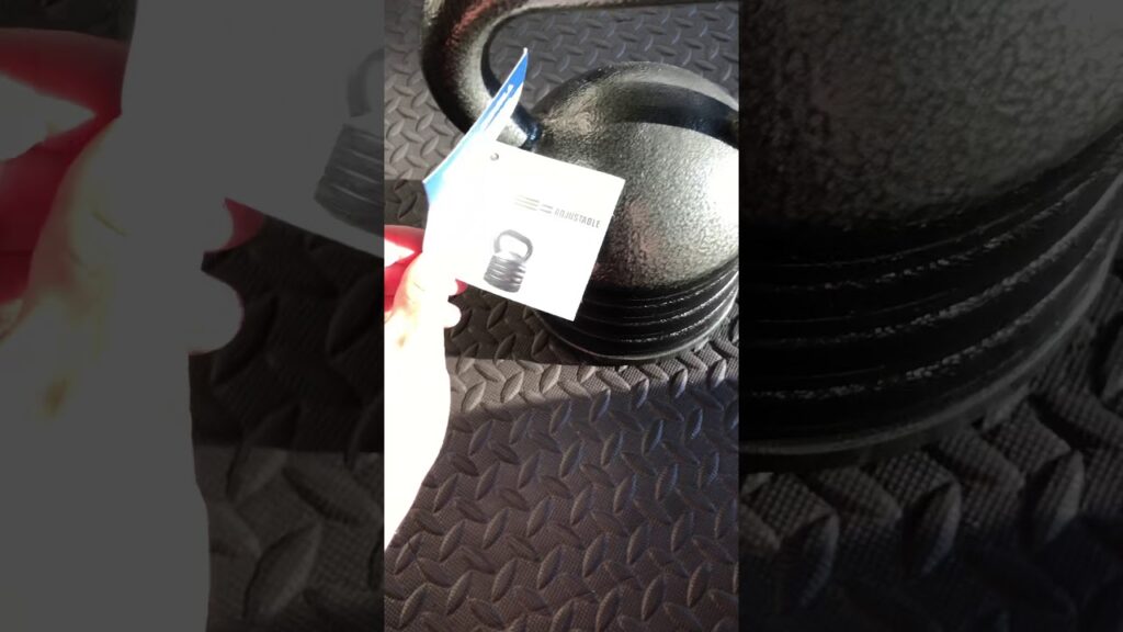 Fitness gear adjustable kettlebell review