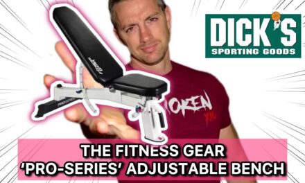 The Fitness Gear Pro Series Adjustable Bench REVIEW