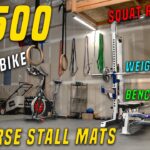 Budget Garage Home Gym for $1500 // Fitness Gear & Joroto X2