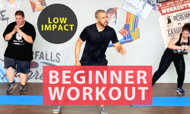 30 minute fat burning home workout for beginners. Achievable, low impact results.