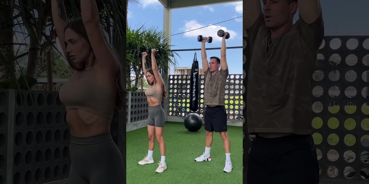 4 Dumbbell Exercises for a Full Body Workout (Strength Training At Home)