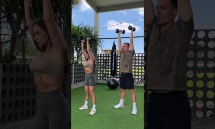 4 Dumbbell Exercises for a Full Body Workout (Strength Training At Home)