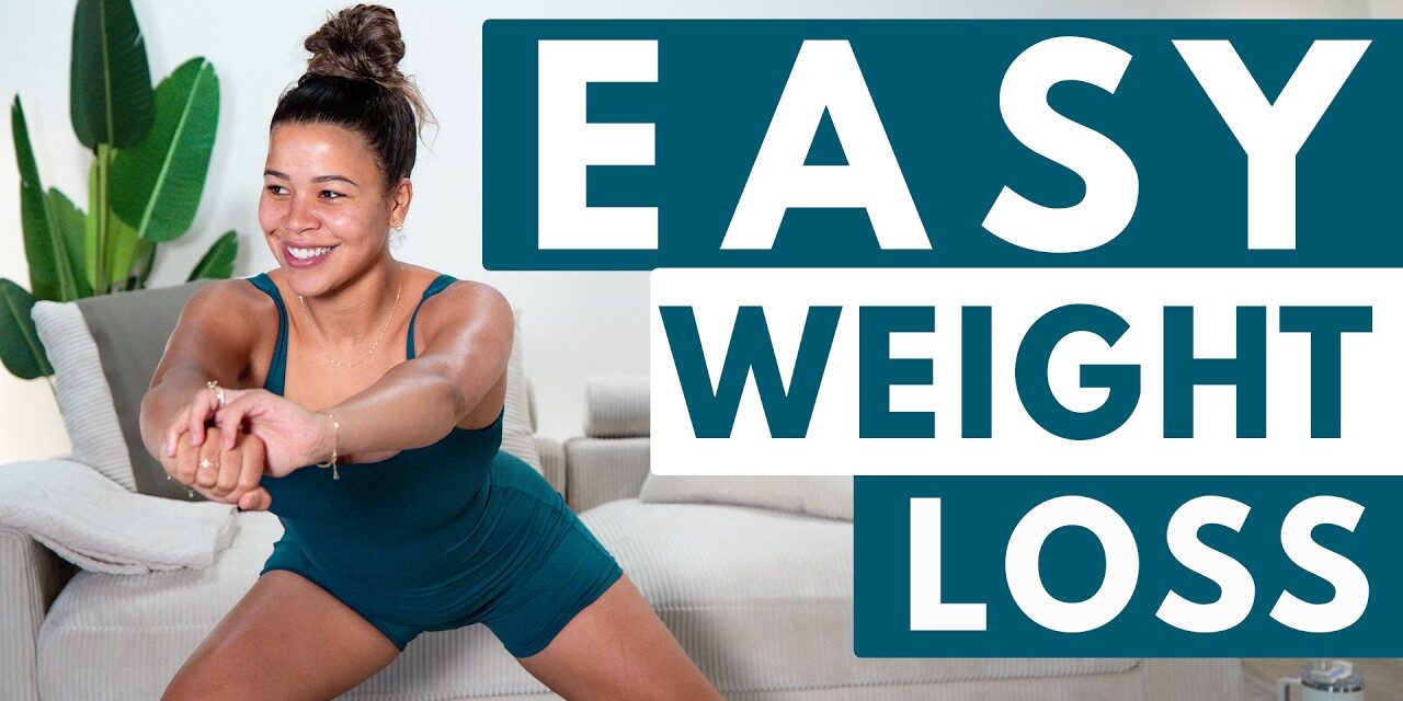 Beginner Fat Burn Workout | BACK AT IT series growwithjo