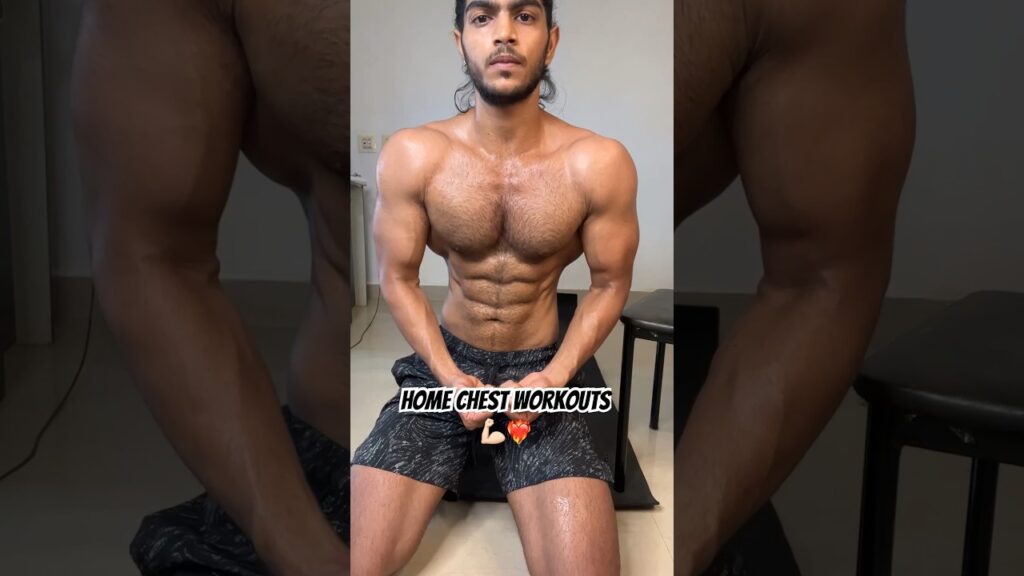 Best home chest workouts #shorts#fitness#gym
