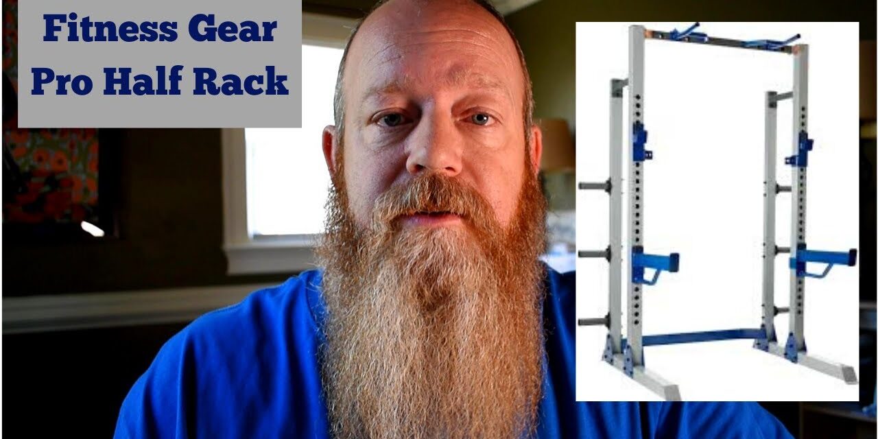 Fitness Gear Pro Half Rack Unboxing and Initial Review.