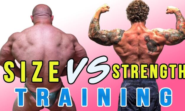 The Differences Between Training for Size Vs Strength