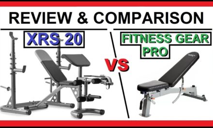 XRS 20 and Fitness Gear Pro Weight Bench | Review and Comparison | Gold's Gym | Weider | Dick's
