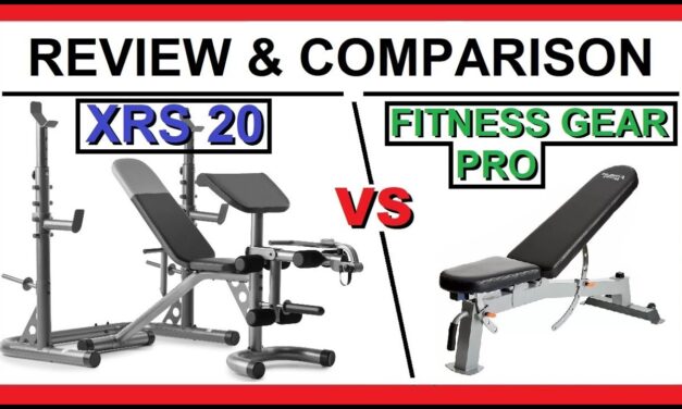 XRS 20 and Fitness Gear Pro Weight Bench | Review and Comparison | Gold's Gym | Weider | Dick's