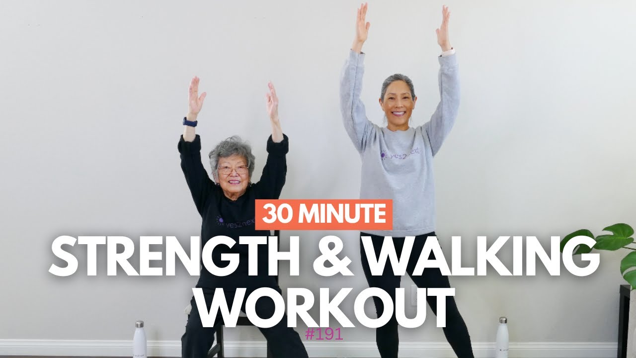 Strength Training and Walking for Fat Loss | Exercises for Seniors